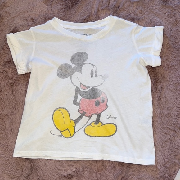 Disney Other - Disney X Junk Food XS soft cotton shortsleeve t-shirt girls top Mickey Mouse XS